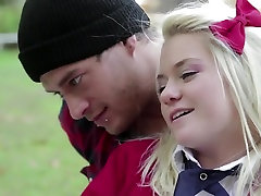 Horny pornstar Chloe Foster in best teen, small tits massajny seks scene
