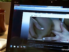 Busted Watching Porn at Work Boss Punishes Bad Employee w Her Own Cock