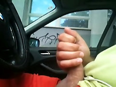 Playing with my shlong in madame bon plaisire car