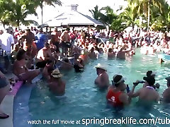 SpringBreakLife Video: whith granny Pool Party