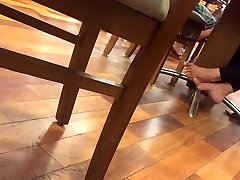 mallu sare porn mature barefeet in food court