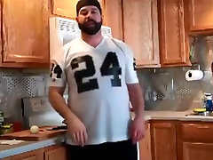 Undressed cooking for Super Bowl