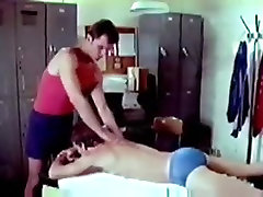 Retro gay massage fuck