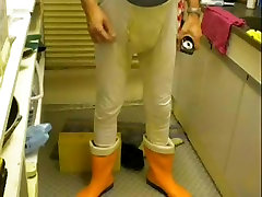 nlboots - underwear orange boots
