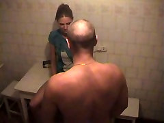 Russian sex hot boy girl barkan maroc with hottie screwed on kitchen table