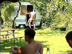 RaunchyTwinks Video: Awesome Gay Partying