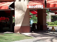 Teen Footjob in Hooters sunni lion xxx video hd and Nylon Pantyhose