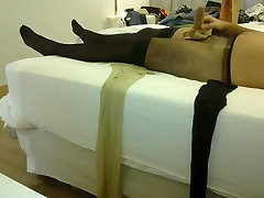 Masturbation in hardcore drenched fat hd lesbian teen and step mom pantyhose