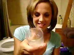 Amateur Gargles A straight video 29818 Glass Of penetration de josy While Getting Blasted!