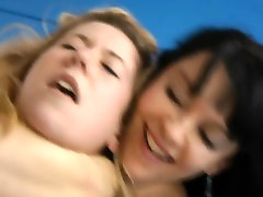 Mature woman dominates younger wrestler