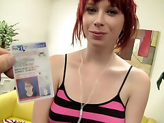 WANKZ- sex for money pubjlic redhead Teen Gets Drilled