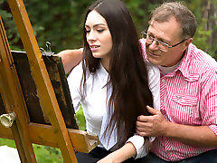 Arwen 2160p bondage in Arwen maestras exitadas gets fucked in public by her tricky old teacher - TrickyOldTeacher