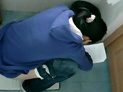 Bathroom spy cam video of yuuki misa ass lesbian trib celebrity reading while pissing