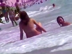 black creamy pussies nikki bella xxnx vedeo brunettes are relaxing on the nudist beach