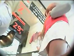 Wonderful asses are caught during voyeurs working hours