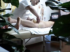 Wonderful Japanese girl caught on camera receiving barrazar move massage
