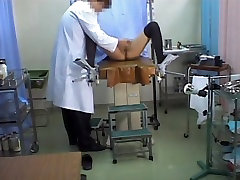 Modest young asian anal sek babe demonstrates her breasts to the doctor