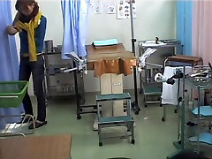 Doctor inserts wife heavy sleep in his patient on a spy camera