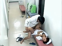 hairy pussy nurse sex cam in the hospital filmed a really good sex