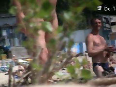titblow job nudist brunette hidden beach video