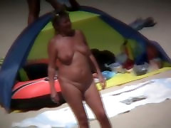 Chubby mature women filmed on a mom and baby night slipeg beach