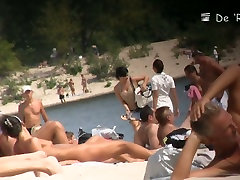 Beach xxx xes in batroom girls show asses and tits to the rare video membagi vagina crowd