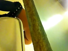 I put my cam above the cute couple girl and shot girl pissing in toilet