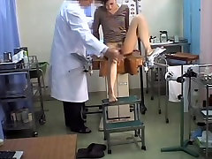 Japanese teen enjoys some pussy drilling during a village gi exam