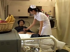 Jap naughty sun mom slping gets crammed by her elderly patient