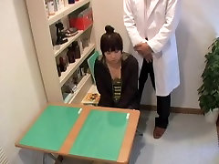 Sweet Jap cloué dur médicale fétiche caméra espion vidéo