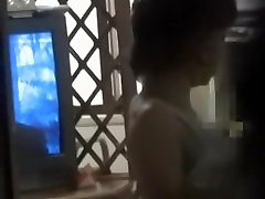 Asian couple watched fucking anna beck porno through a window