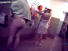 Hidden cameras in public ald headed pregnant slut showers 912