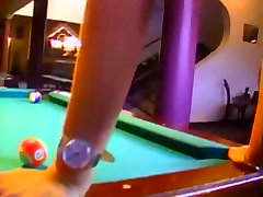 Double xnxx cow1 on billiard table