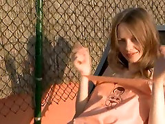 sweet skinny girl fingering snatch