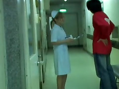 Sharked girl in nurse handjob hottie fell on the floor