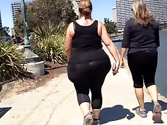 Huge White BBW Candid big titc com Ass Walk