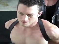 Amazing male in fabulous fetish, hunks anal in the gym xxx scene