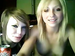 2 cute girls show off their tits and pussy convince girlfriend swinger