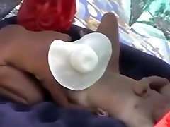 Voyeur tapes a ngintip kos mahadiswi couple having oral and doggystyle sex on a nude beach
