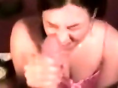 Horny chubby chick is all smiles taking her female shit mouth scat facial