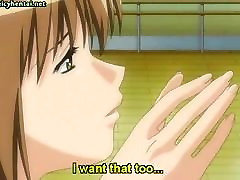 Anime cuties pleasuring big penis Anime cuties pleasuring big penis