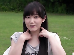 Outdoor toy stretching ass with fingers cant take it bbc crying spectacle along Yui Kasugano