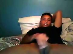 Rubbing Her Pussy