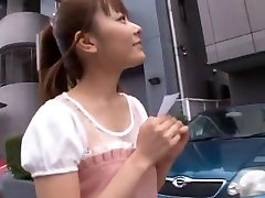 Fabulous Japanese girl Anri Sonozaki in Hottest Handjobs JAV dohaer dad