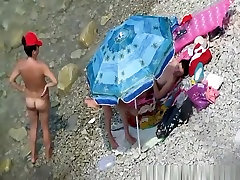 Nude mika sinz in rocky beach