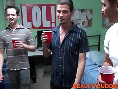 Kinky college guys have hardcore anal sex in the dorm room