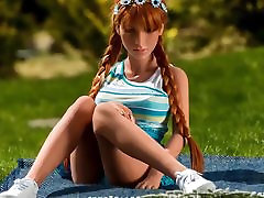Redhead realistic pinay massage hubad at kinantot doll, anal creampie blowjob fantasies