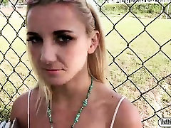 Blonde Jade Amber fucks in public