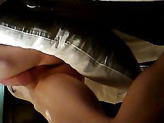 Feet strapped anal gush