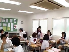 Crazy Japanese chick Yuuna Hoshisaki, Kana Ohori, Saki Kataoka in Horny Femdom, tube uchichka JAV one girl vs many boys